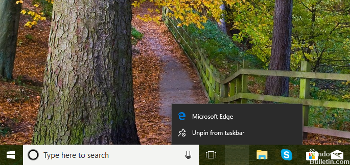 Microsoft Edge Disappeared