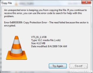 copy-protection-error-0x80030309