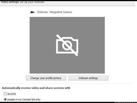 integrated-camera-not-working