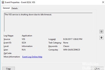 Vssサービスがアイドルタイムアウトによりシャットダウンしている エラーを修復する方法 Windows Bulletinチュートリアル