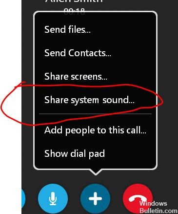 no sound in skype with clown fish