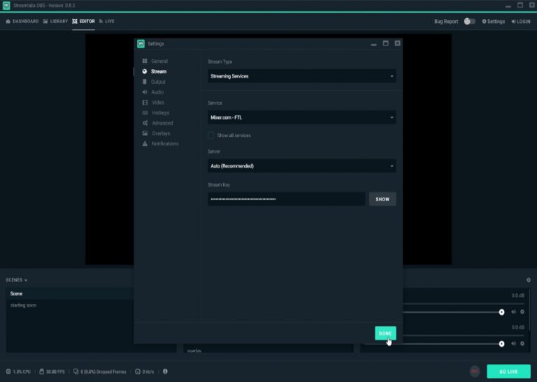 streamlabs obs update