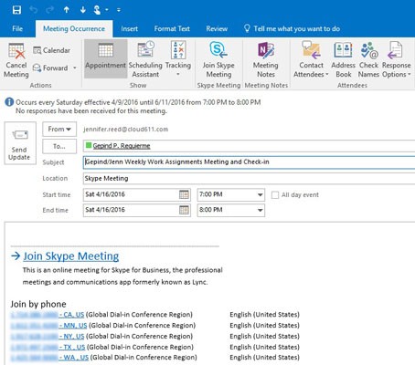 skype for business mac send meeting url
