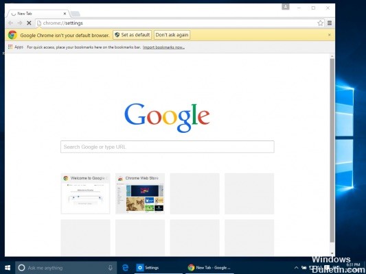 How to Repair Cannot Make Chrome your Default Browser - Windows