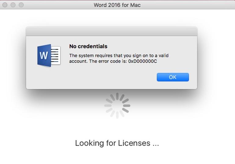 release license for microsoft suite on mac