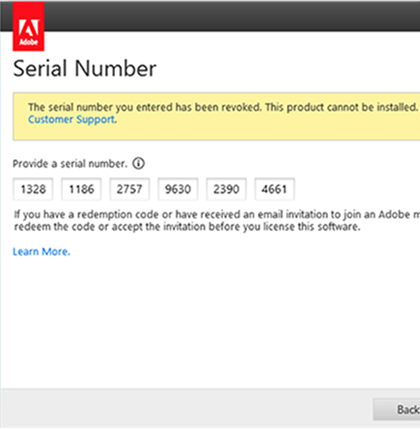 serial number for photoshop cs6 mac