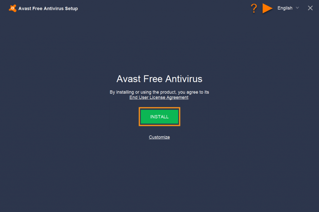 avast error message device is not configured correctly