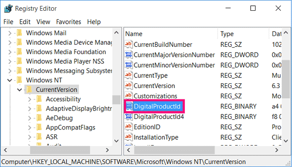 Retrieve your Office 2013 or 2016 activation key in registry