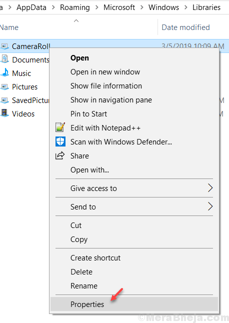 Не удалось сохранить фотографию в приложении "Камера" в Windows 10