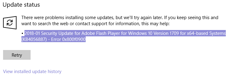update-error-0x800f0900