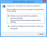 Check your Memory and Hardware
