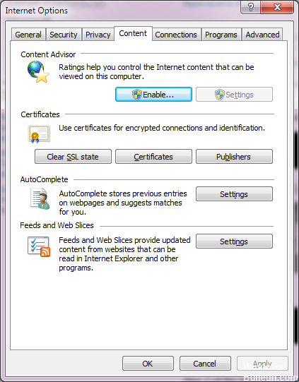 Löschen Sie den Outlook-SSL-Cache