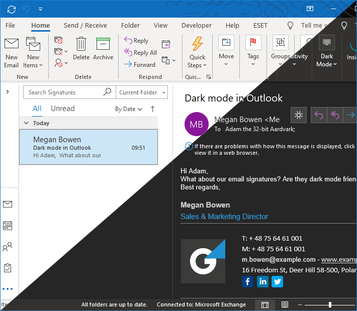Cómo habilitar el modo oscuro en Microsoft Office - Tutoriales del boletín  de Windows