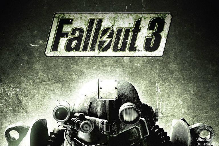 What causes the Fallout error: Cannot find ordinal 43 or not found