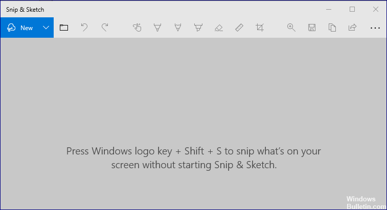Bugfix: Windows Snipping Tool Shortcut werkt niet