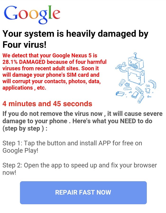 Your-system-is-heavily-damaged-by-Four-virus-image