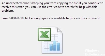 Error-0x80070718-Not-enough-Quota-is-Available-to-Process-this-Command-windowsbulletin-error