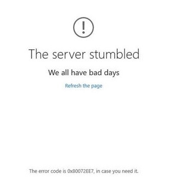 Windows-Store-Error-Code-0x80072ee7-the-server-has-stumbled-windowsbulletin-error