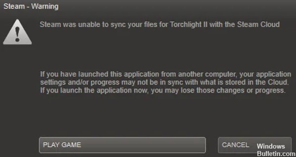 Steam-was-unable-to-sync-your-files-windowsbulletin-error