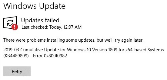 Windows-Update-Error-0X800F0982-windowsbulletin-error