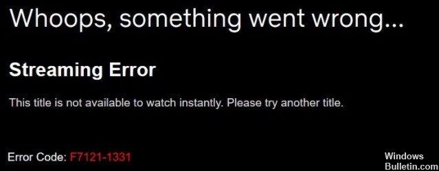 Cómo reparar: Código de error de Netflix UI-113 - Tutoriales de boletines  de Windows